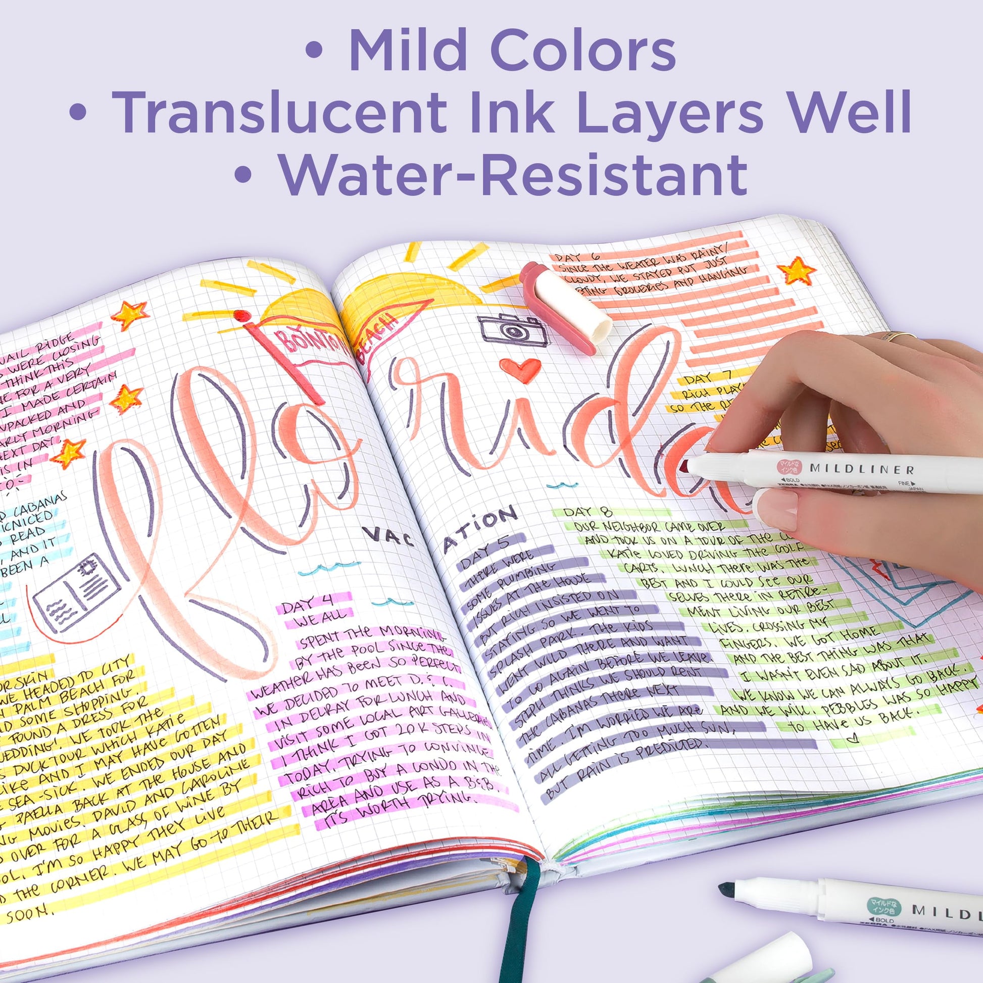 Zebra Pen MILDLINER Dual-Tip Creative Highlighter