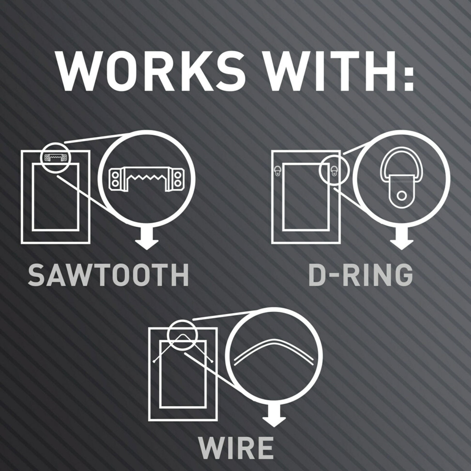 3M CLAW Drywall Picture Hanger Kit, Variety Pack with Spot Markers, Holds Up To 45 lbs