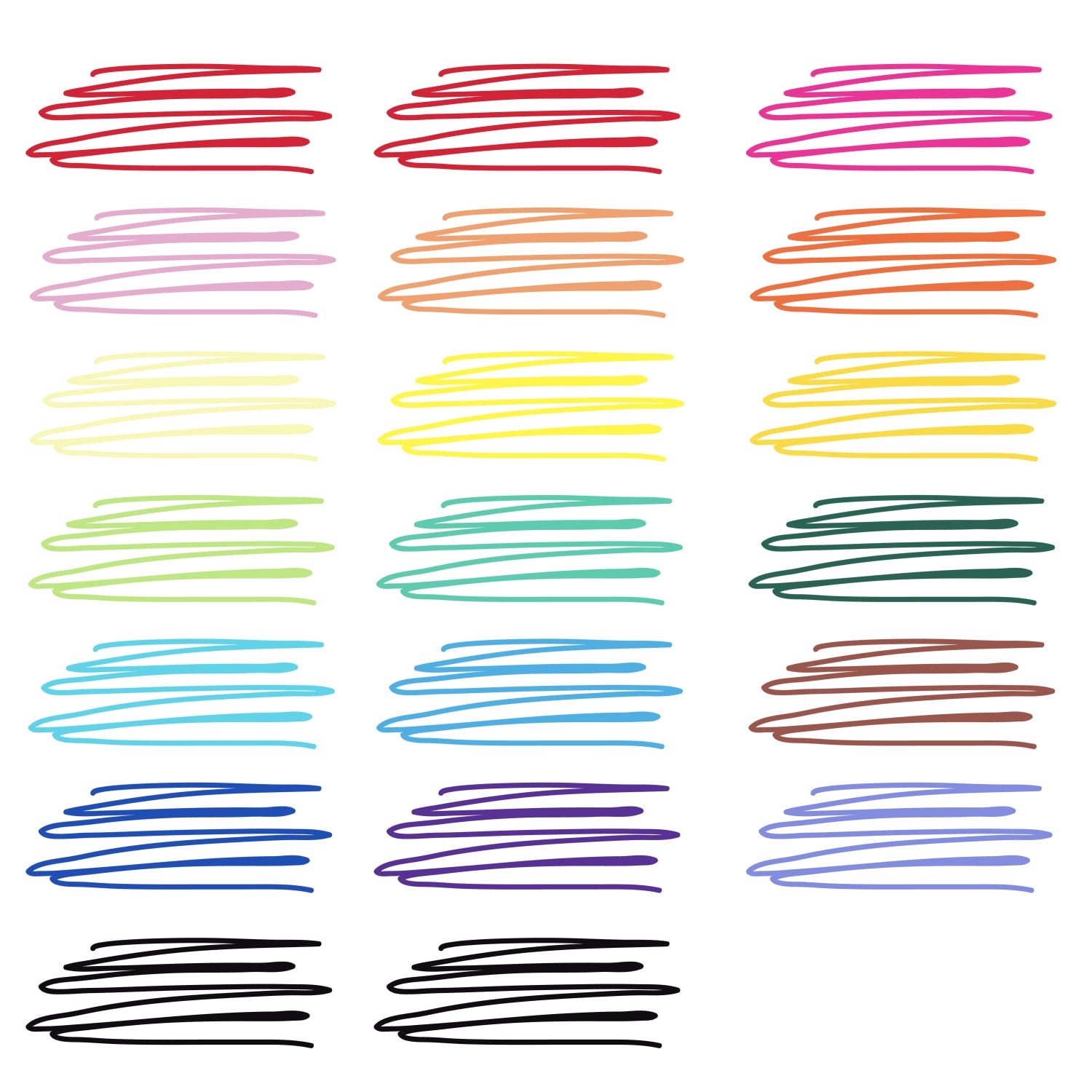 Tulip Fabric Markers, Multi-Colored, Fine, 20pk