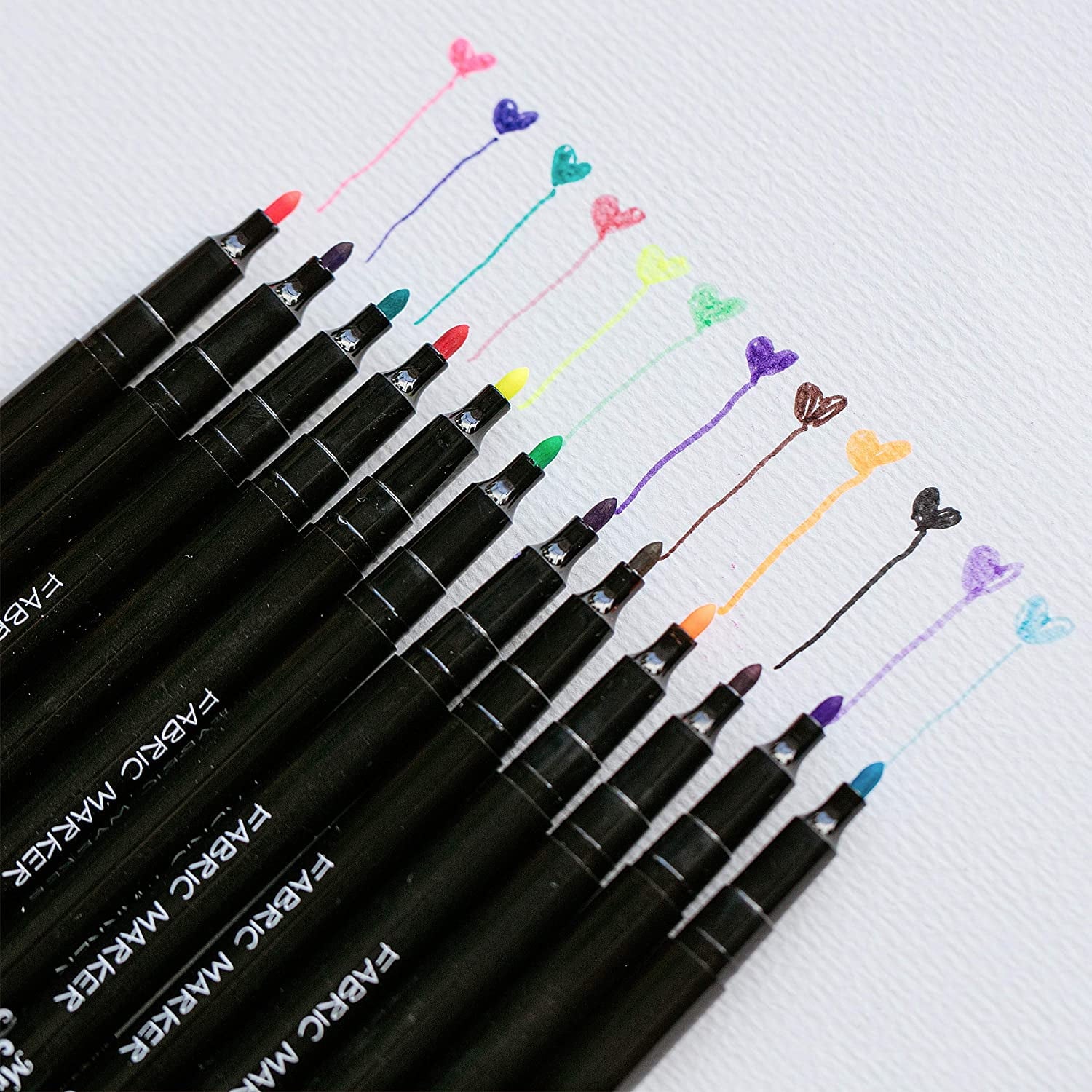 Mr. Pen- Fabric Markers, 12 Pack, Marker for Clothes