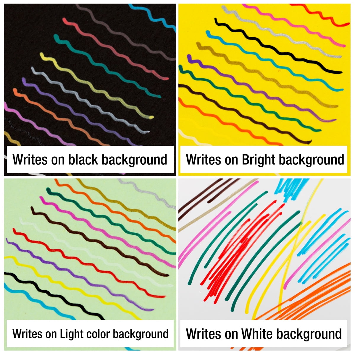 ZEYAR Premium Acrylic Paint Pen, Water Based, Extra Fine Point, 18 Colors, Odorless, Acid Free and Safe, Opaque Ink, Environmental Friendly, AP Certified