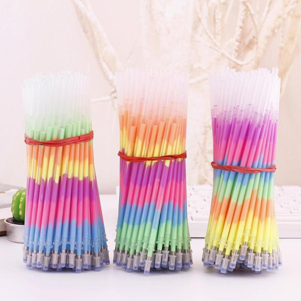 Multi Color Rainbow Highlighters Gel Pens Pens Paint Fluoresc Pen *1 2022 M4B4