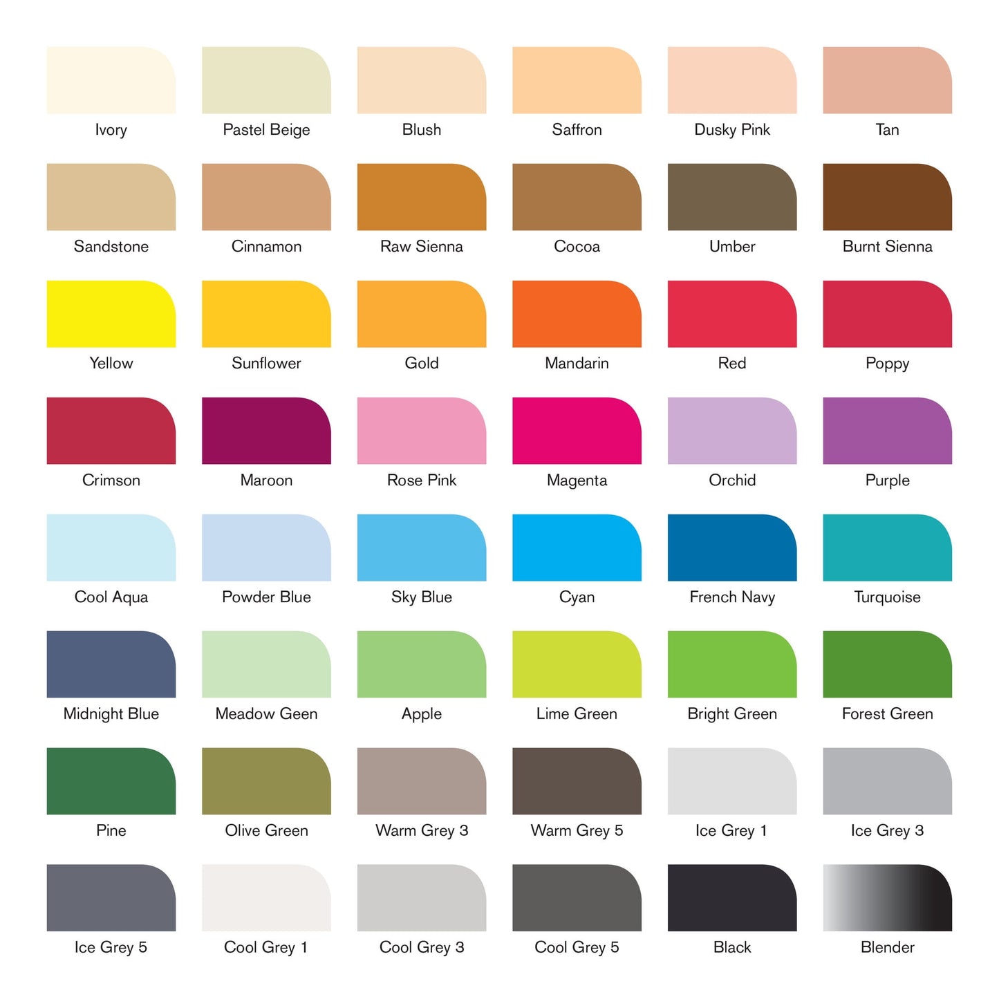 Winsor & Newton Promarker Essential Set of 48