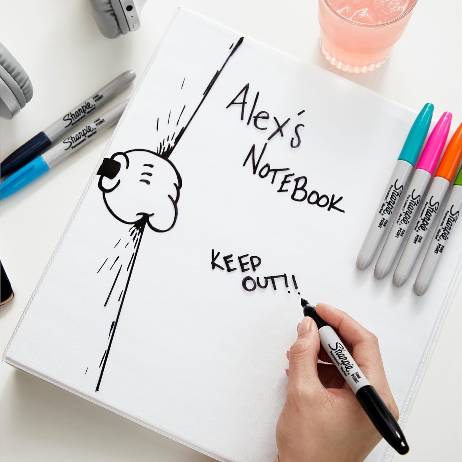 Sharpie Permanente Marker, Meerkleurig, 20 Stuks