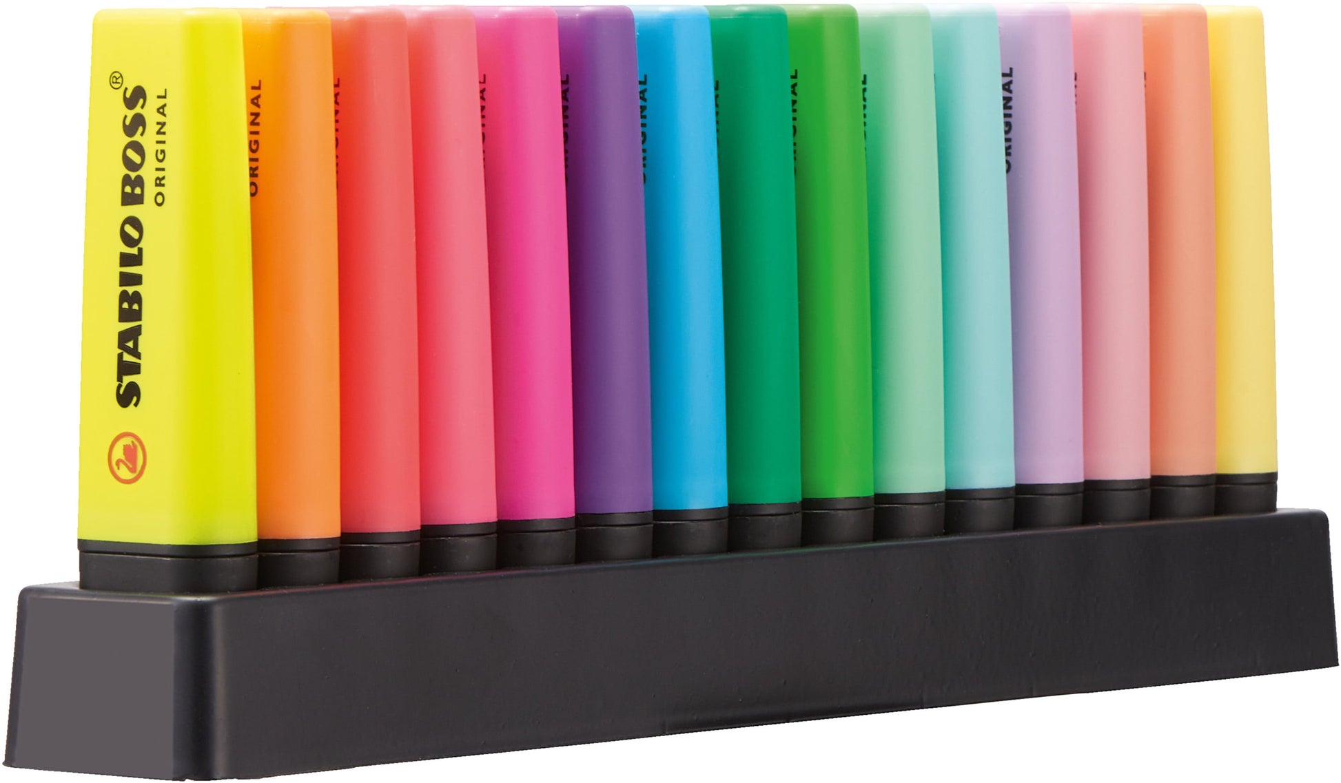 STABILO BOSS Original Highlighter Set, 15-Colors